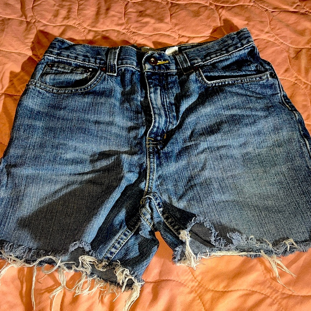 Blue jeans shorts